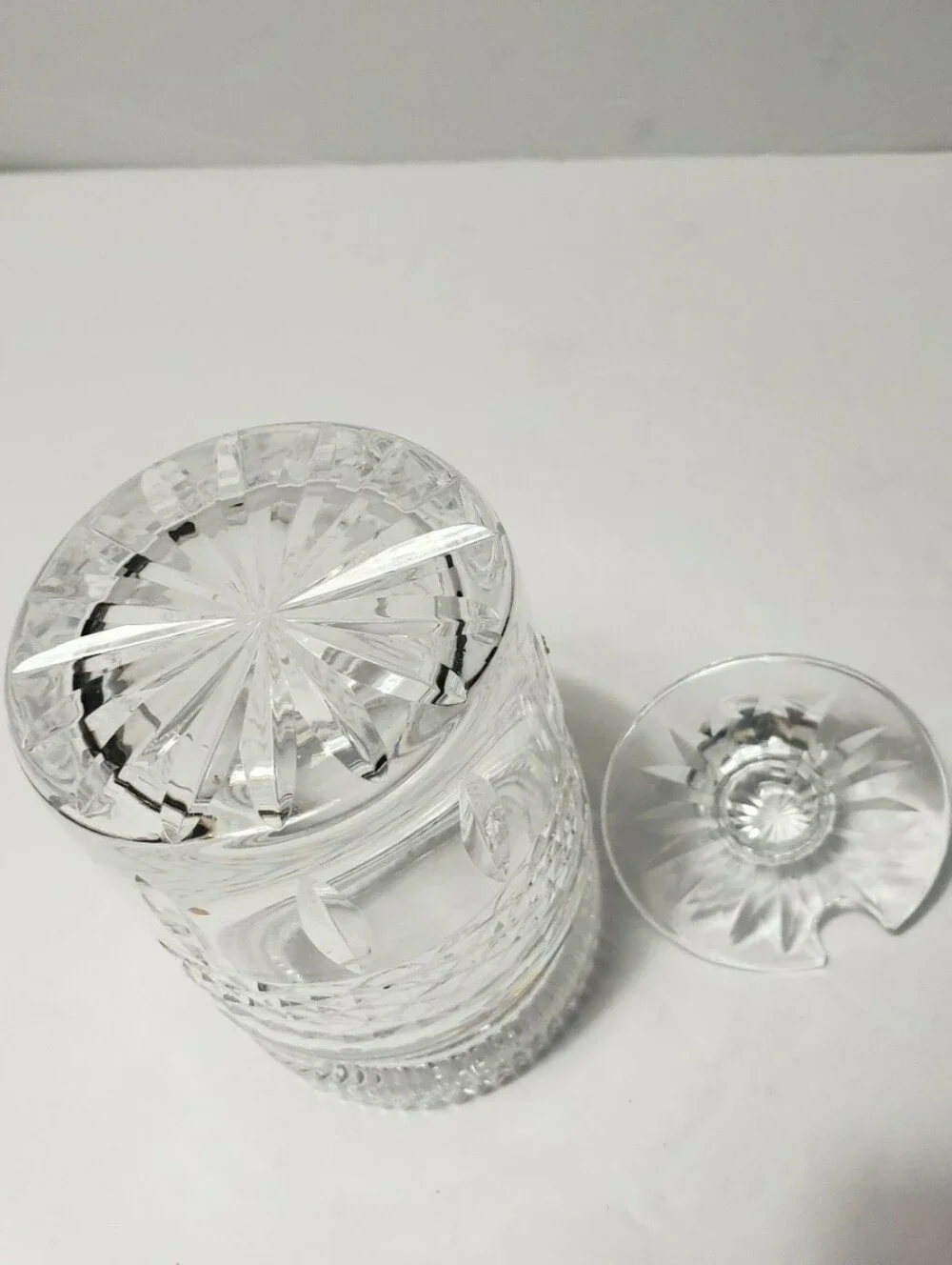 WATERFORD Crystal Jam & Honey Jar With Lid